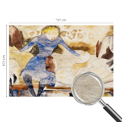 Fototapet på mål Feminin fred