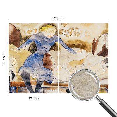 Fototapet på mål Feminin fred