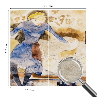 Fototapet på mål Feminin fred