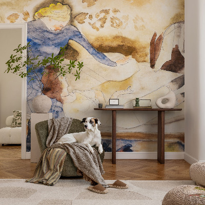 Fototapet på mål med motivet «Feminin fred»