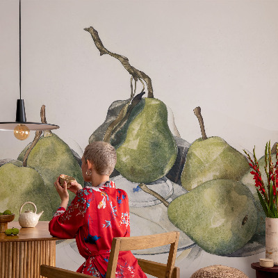 Modern fototapet Akvarelpærer