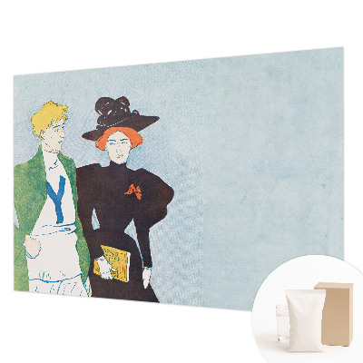 Stor fototapet Retrostil