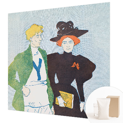 Stor fototapet Retrostil