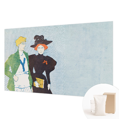 Stor fototapet Retrostil