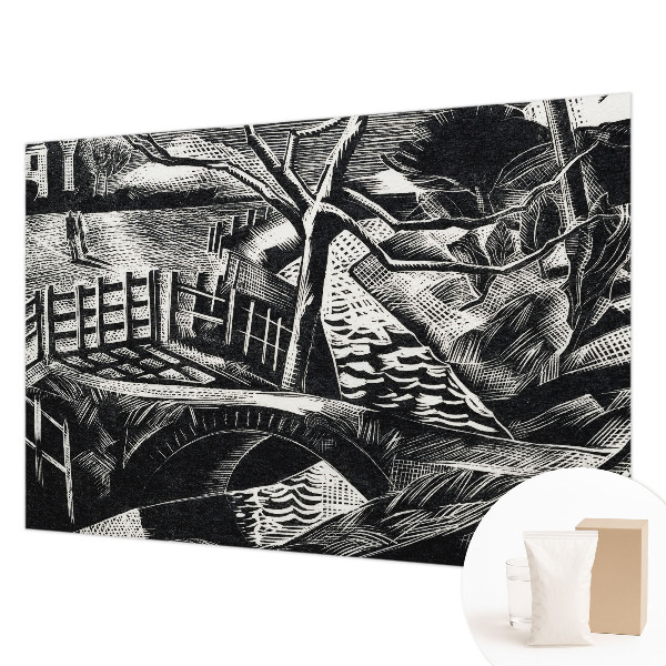 3D fototapet Arkitektonisk landskab