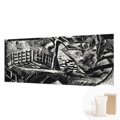 3D fototapet Arkitektonisk landskab