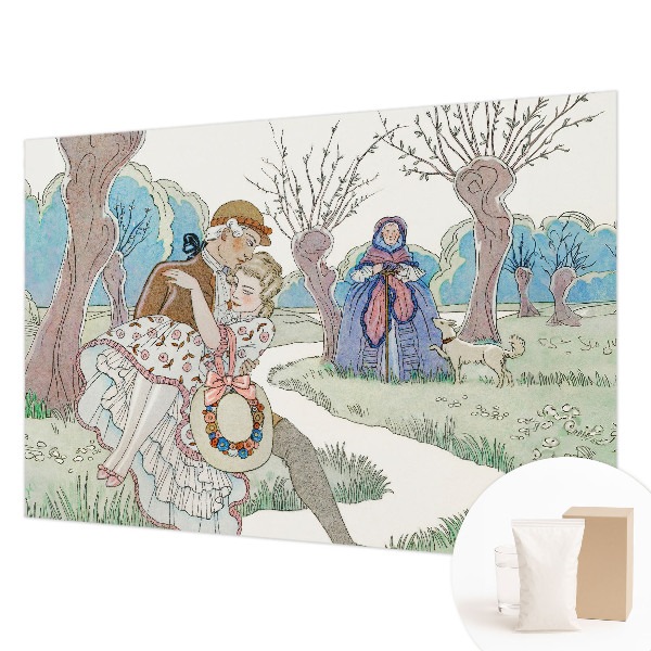 Foto tapet Romantisk scene