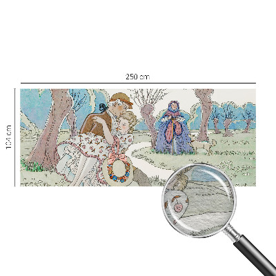 Foto tapet Romantisk scene