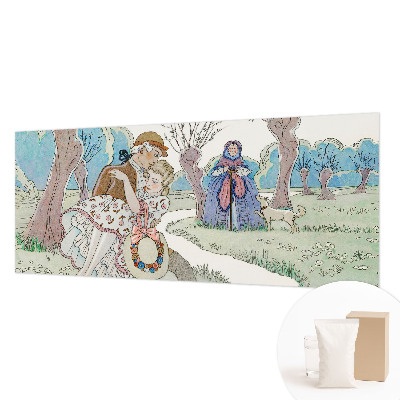 Foto tapet Romantisk scene