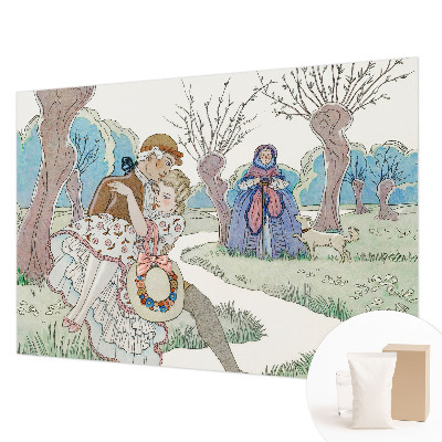 Foto tapet Romantisk scene