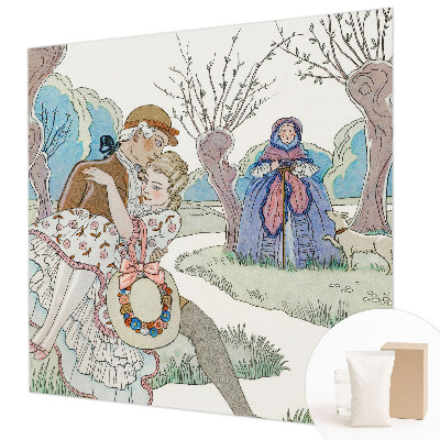 Foto tapet Romantisk scene