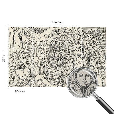 Vlies fototapet Et væld af ornamenter