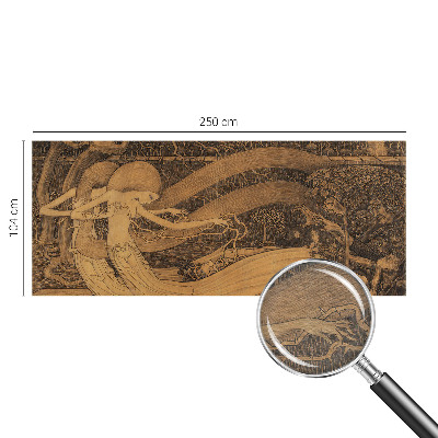 Fototapet stue Surrealistiske figurer