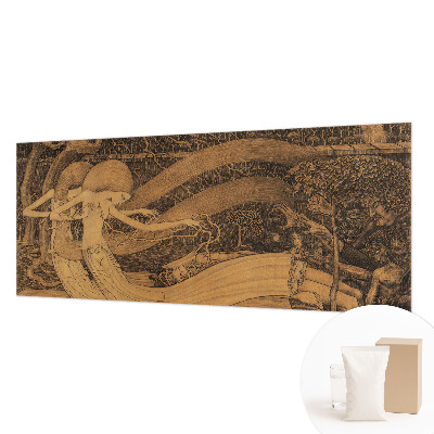 Fototapet stue Surrealistiske figurer