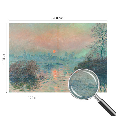 Fototapet soveværelse Atmosfærisk tusmørke