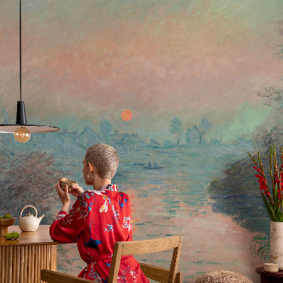 Fototapet soveværelse Atmosfærisk tusmørke