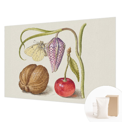 Fototapet efter mål med motiv af sommerfugleplante