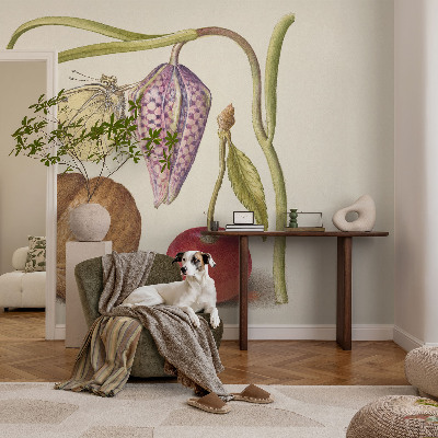 Fototapet efter mål Sommerfugleplante
