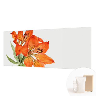 Fototapet på mål med motiv af en orange lilje