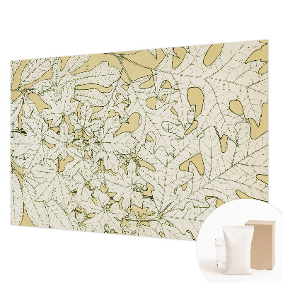 Høj kvalitet fototapet Træblade