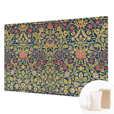 3D fototapet Blomstermønster