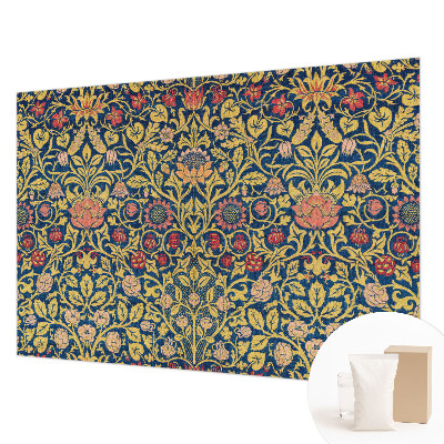 3D fototapet Blomstermønster