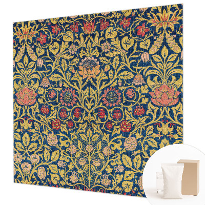 3D fototapet Blomstermønster