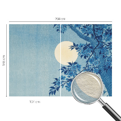 Fototapet Blomstermåne