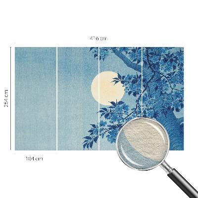 Fototapet Blomstermåne