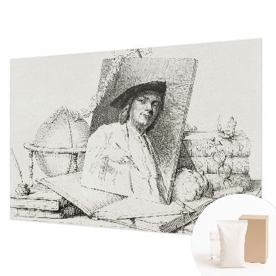 Vlies fototapet Kunstnerisk portræt