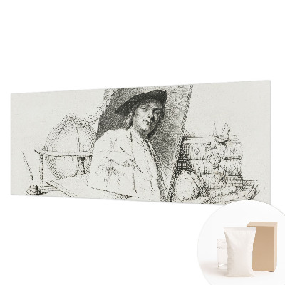 Vlies fototapet Kunstnerisk portræt