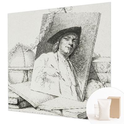 Vlies fototapet Kunstnerisk portræt