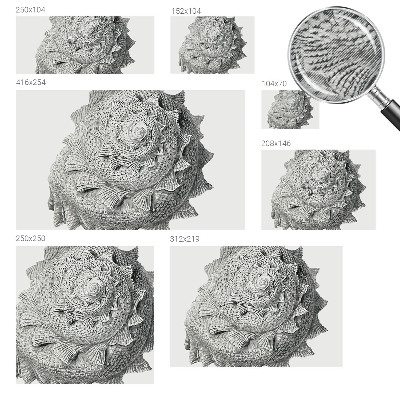 Non-woven fototapet Naturens kunst