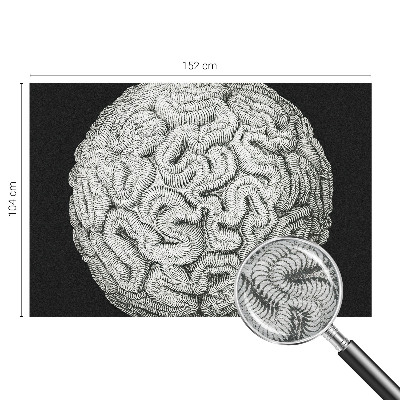 Foto tapet Sfærisk struktur