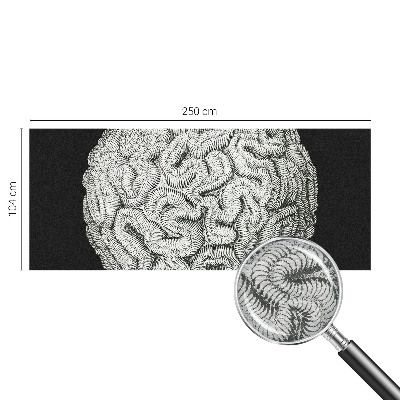 Foto tapet Sfærisk struktur