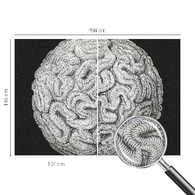 Foto tapet Sfærisk struktur