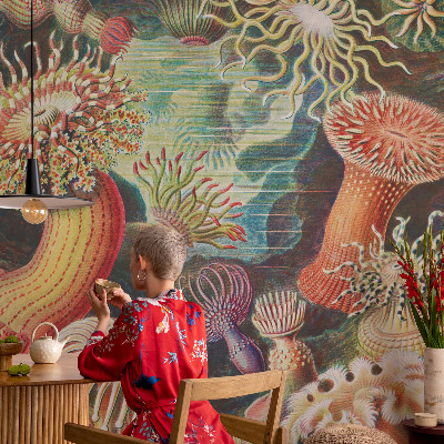 Fototapet stue Fancy anemoner