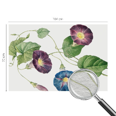 Væg tapet med floralt mønster og elegant finish
