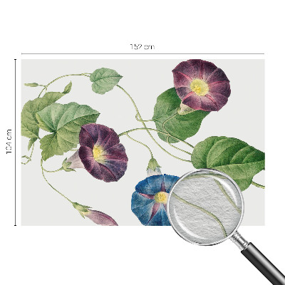 Væg tapet med floralt mønster og elegant finish