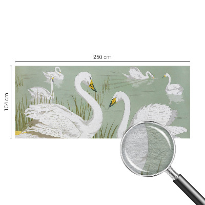 Fototapet soveværelse Svanesøen