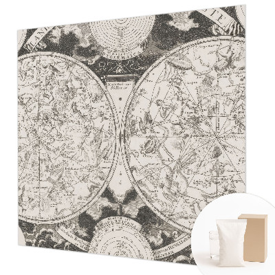 Fototapet til børn Stjernekort