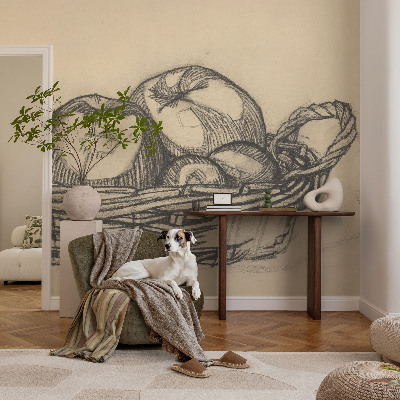 Modern fototapet Frugtkurv