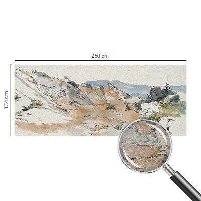 Fotovæg Klippelandskab