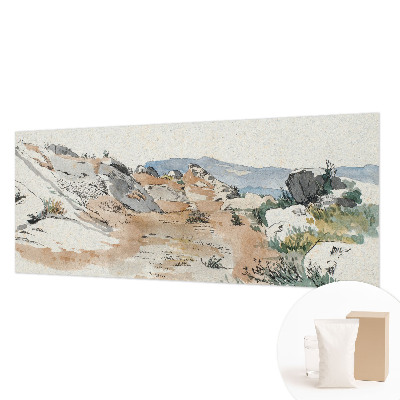 Fotovæg Klippelandskab