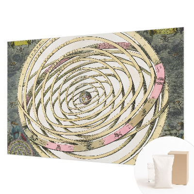 Non-woven fototapet med motiv af en kosmisk spiral