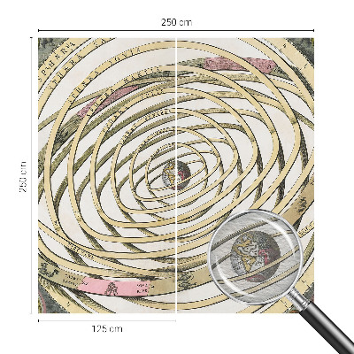Non-woven fototapet Kosmisk spiral