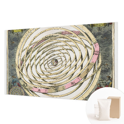 Non-woven fototapet med motiv af en kosmisk spiral