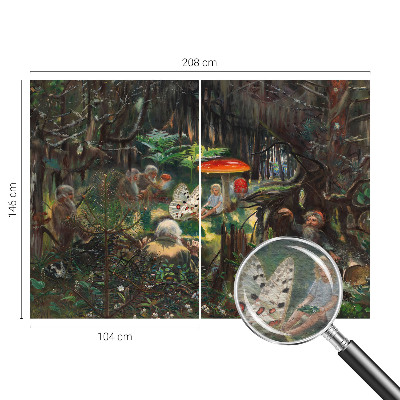 Vlies fototapet Eventyrskov