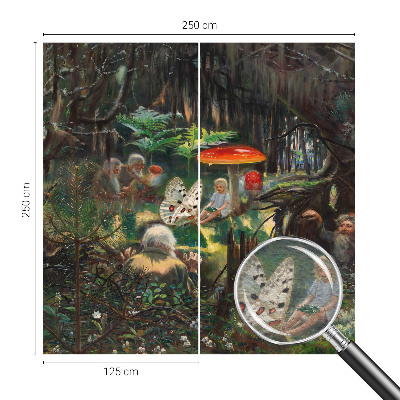 Vlies fototapet Eventyrskov