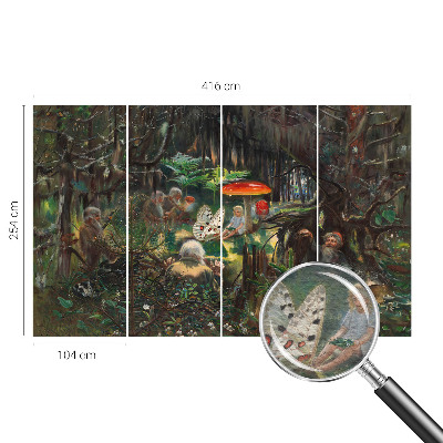 Vlies fototapet Eventyrskov